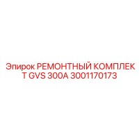 3001170173 РЕМОНТНЫЙ КОМПЛЕКТ GVS 300A Epiroc