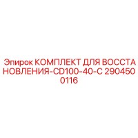2904500116 КОМПЛЕКТ ДЛЯ ВОССТАНОВЛЕНИЯ-CD100-40-C Epiroc