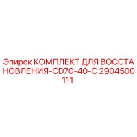 2904500111 КОМПЛЕКТ ДЛЯ ВОССТАНОВЛЕНИЯ-CD70-40-C Epiroc