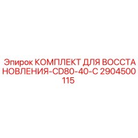 2904500115 КОМПЛЕКТ ДЛЯ ВОССТАНОВЛЕНИЯ-CD80-40-C Epiroc