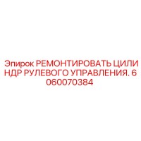 6060070384 РЕМОНТИРУЕМЫЙ ЦИЛИНДР РУЛЕВОГО УПРАВЛЕНИЯ Epiroc