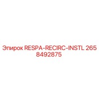 2658492875 RESPA-RECIRC-INSTL Epiroc
