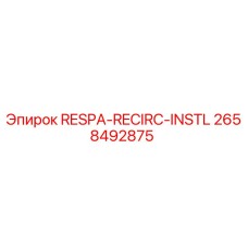 2658492875 RESPA-RECIRC-INSTL Epiroc