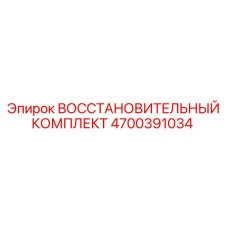 4700391034 ВОССТАНОВИТЕЛЬНЫЙ КОМПЛЕКТ Epiroc