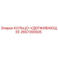 2657355505 КОЛЬЦО-УДЕРЖИВАЮЩЕЕ Epiroc