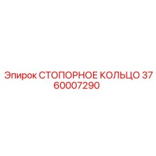 3760007290 СТОПОРНОЕ КОЛЬЦО Epiroc