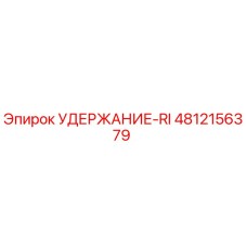 4812156379 УДЕРЖАНИЕ-RI Epiroc