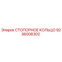 9236008302 СТОПОРНОЕ КОЛЬЦО Epiroc