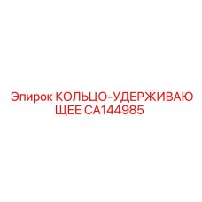 CA144985 КОЛЬЦО-УДЕРЖИВАЮЩЕЕ Epiroc