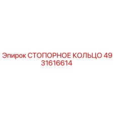 4931616614 СТОПОРНОЕ КОЛЬЦО Epiroc