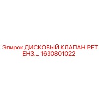 1630801022 ДИСКОВЫЙ КЛАПАН.РЕТЕНЗ. Epiroc