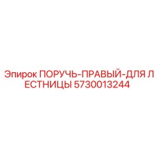 5730013244 ПОРУЧЬ-ПРАВЫЙ-ДЛЯ ЛЕСТНИЦЫ Epiroc