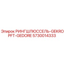 Фото запчасти РИНГШЛЮССЕЛЬ-GEKROPFT-GEDORE Epiroc артикул 5730014333