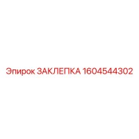 1604544302 ЗАКЛЕПКА (Epiroc)