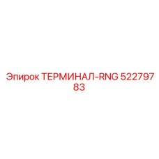 52279783 ТЕРМИНАЛ-RNG Epiroc