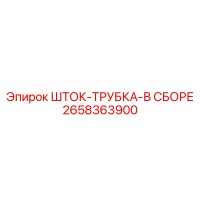 2658363900 ШТОК-ТРУБКА-В СБОРЕ Epiroc