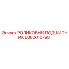6060010798 РОЛИКОВЫЙ ПОДШИПНИК | Epiroc
