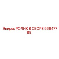 56947799 РОЛИК В СБОРЕ Epiroc