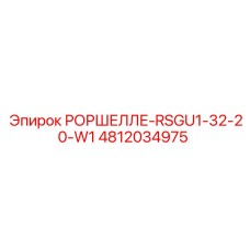 4812034975 РОРШЕЛЛЕ-RSGU1-32-20-W1 Epiroc
