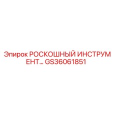 GS36061851 РОСКОШНЫЙ ИНСТРУМЕНТ - Epiroc