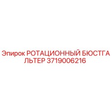 3719006216 РОТАЦИОННЫЙ БЮСТГАЛЬТЕР | Epiroc