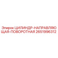 2651996312 ЦИЛИНДР-НАПРАВЛЯЮЩАЯ-ПОВОРОТНАЯ Epiroc