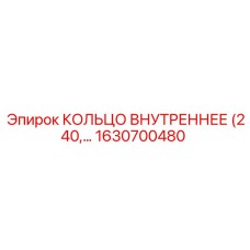 1630700480 КОЛЬЦО ВНУТРЕННЕЕ (240) Epiroc