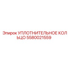 5580021559 УПЛОТНИТЕЛЬНОЕ КОЛЬЦО Epiroc