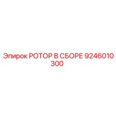 Предварительно смонтированный ротор в сборе 9246010300