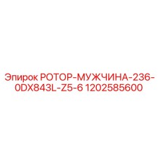 1202585600 РОТОР-МУЖЧИНА-236-0DX843L-Z5-6 Epiroc