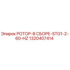 Оригинальный ротор в сборе STG1-2-60-HZ 1320407414 производства Epiroc