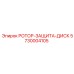 Многофункциональный защитный диск для роторов буровых станков Epiroc