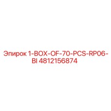 4812156874 1 коробка 70 штук RP06 бит Epiroc