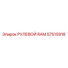57515918 РУЛЕВОЙ RAM Epiroc