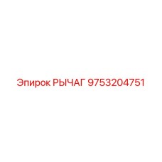 9753204751 РЫЧАГ Epiroc