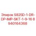8940164368 S825D-1-DR-DP-IMP-SKT-1-9-16 Epiroc