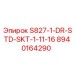 8940164290 S827-1-DR-STD-SKT-1-11-16 Epiroc