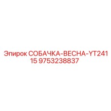 9753238837 СОБАЧКА-ВЕСНА-YT24115 Epiroc