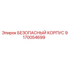 9170054699 Safety Case Epiroc