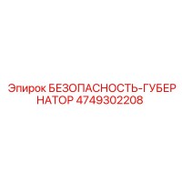 4749302208 БЕЗОПАСНОСТЬ-ГУБЕРНАТОР Epiroc