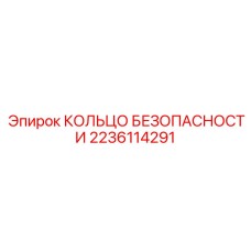 2236114291 КОЛЬЦО БЕЗОПАСНОСТИ Epiroc