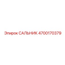 4700170379 САЛЬНИК Epiroc