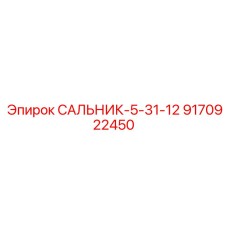 9170922450 САЛЬНИК-5-31-12 Epiroc