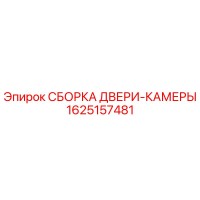 1625157481 СБОРКА ДВЕРИ-КАМЕРЫ Epiroc
