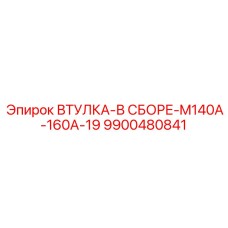 9900480841 ВТУЛКА-В СБОРЕ-M140A-160A-19 | Epiroc