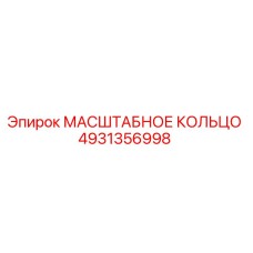 4931356998 МАСШТАБНОЕ КОЛЬЦО Epiroc