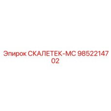 9852214702 Scaletec-MS Epiroc