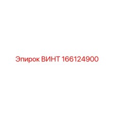 166124900 ВИНТ Epiroc
