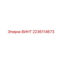 2236114673 ВИНТ Epiroc