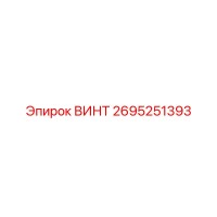 2695251393 ВИНТ Epiroc